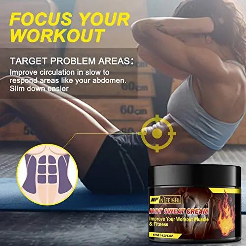 Hot Cream, Fat Burning Cream for Belly, Cellulite Firming & Slimming Cream - TrustMedUSA
