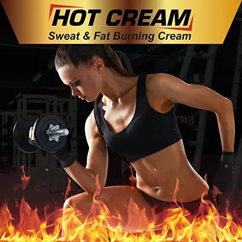 Hot Sweat Cream, Fat Burning Cream for Belly, Natural Sweat Enhancer Cream for Men - TrustMedUSA