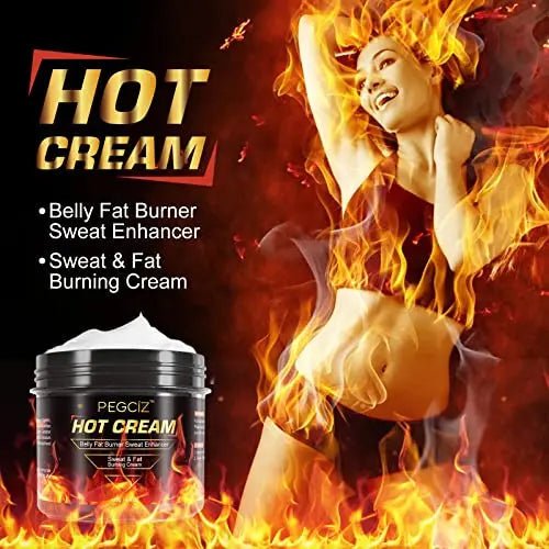 Hot Sweat Cream, Fat Burning Cream for Belly, Natural Sweat Enhancer Cream for Men - TrustMedUSA