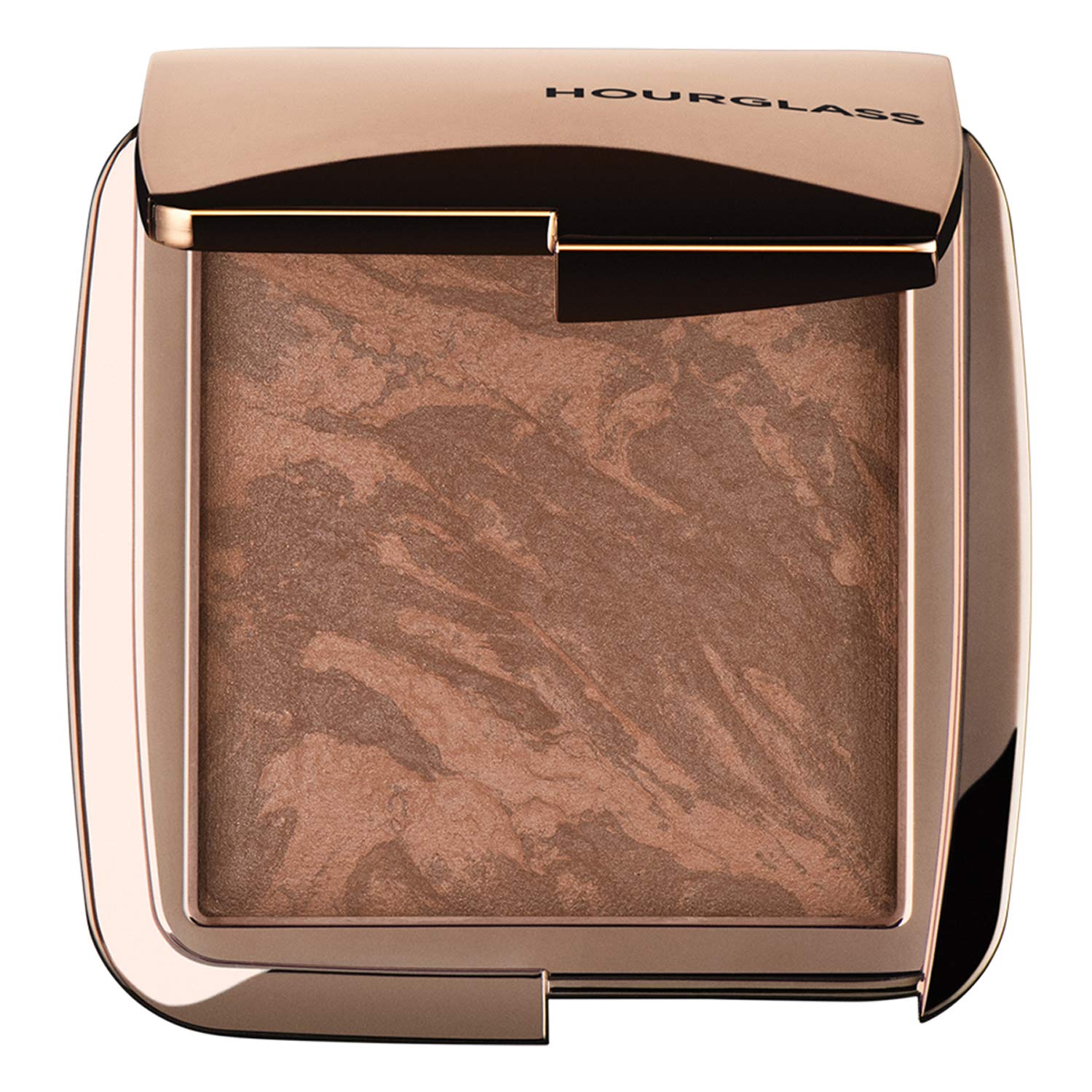 Hourglass Ambient Lighting Bronzer in Radiant Bronze Light. Highlighting Bronzer for a Natural Sun-Kissed Glow. Vegan and Cruelty-Free. - TrustMedUSA