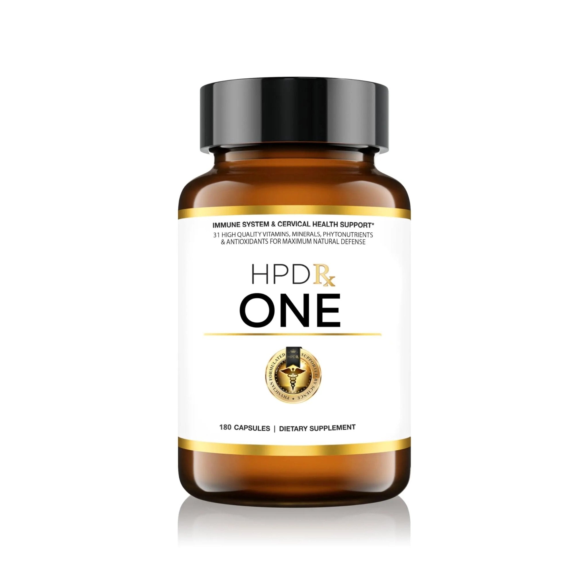HPD Rx ONE Immunity Boost Multivitamin | HPV Supplements for Women and Men, 2 Pack - TrustMedUSA