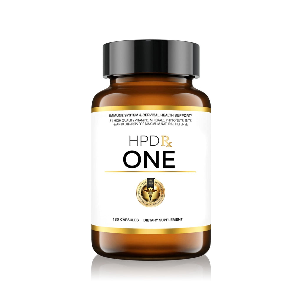 HPD Rx ONE Immunity Boost Multivitamin Supplements for Women and Men | Advanced Immunity Defense Support | Helps Immune Response | 1-Month Supply, 180 Capsules, Pack of 1 - Maple Wellness Supplements