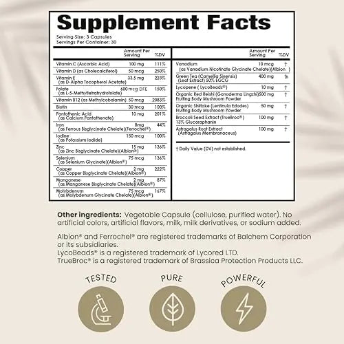 HPD Rx PAPCLEAR Physician Formulated | All Natural HPV Immune Support Supplement - TrustMedUSA