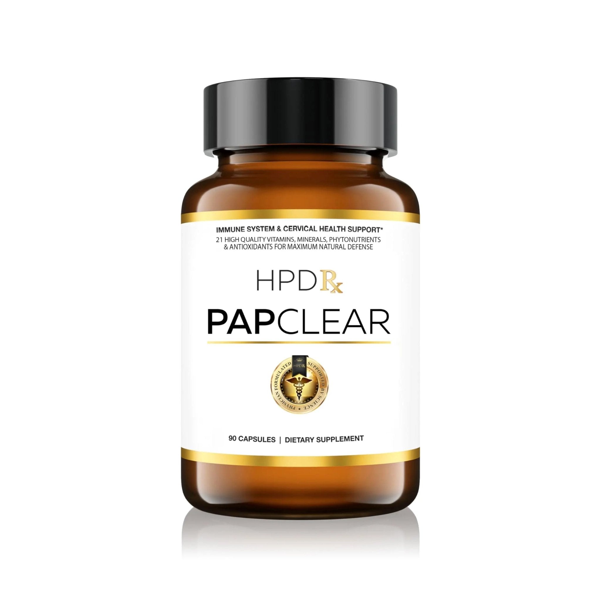 HPD Rx PAPCLEAR Physician Formulated | All Natural HPV Immune Support Supplement - TrustMedUSA