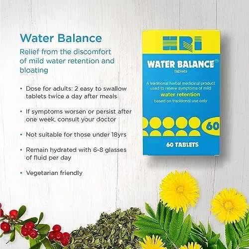 HRI Water Balance (Water Retention) THR - R- 60tabs - TrustMedUSA