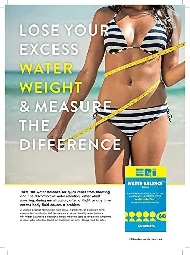 HRI Water Balance (Water Retention) THR - R- 60tabs - TrustMedUSA