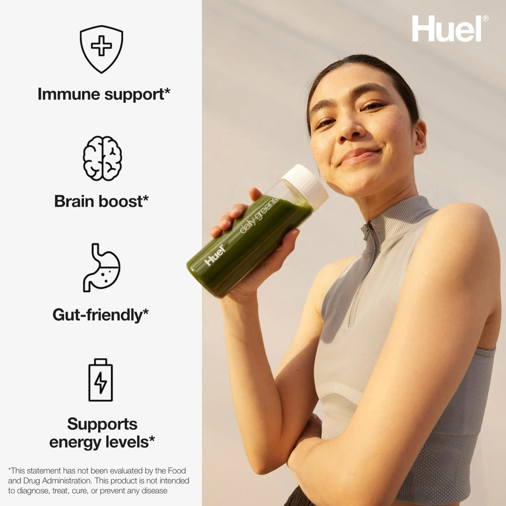Huel Daily Greens | Superfood Greens Powder | 91 Vitamins, Minerals, and Wholefood - TrustMedUSA