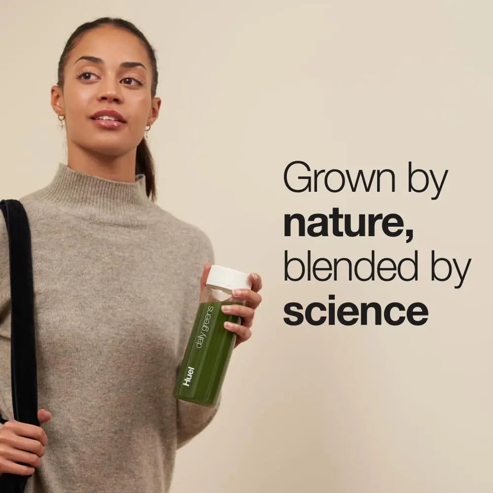 Huel Daily Greens | Superfood Greens Powder | 91 Vitamins, Minerals, and Wholefood - TrustMedUSA