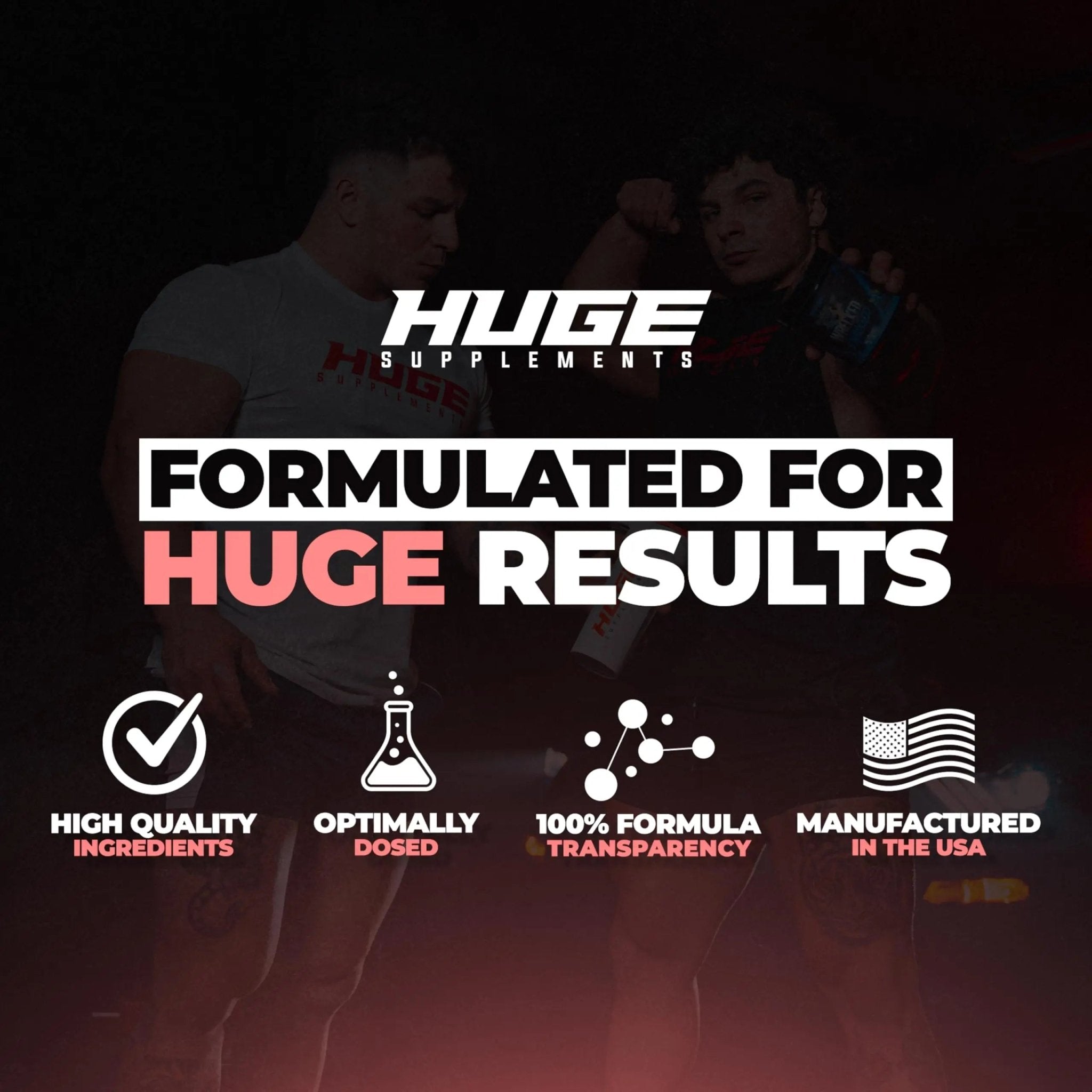 Huge Supplements, Whey Protein Concentrate Powder, Clinically Dosed Formula, 25g - TrustMedUSA
