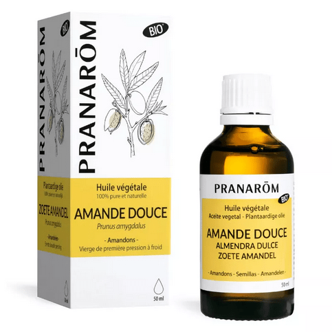 Huile végétale Amande douce BIO 50 ml PRANAROM - TrustMedUSA