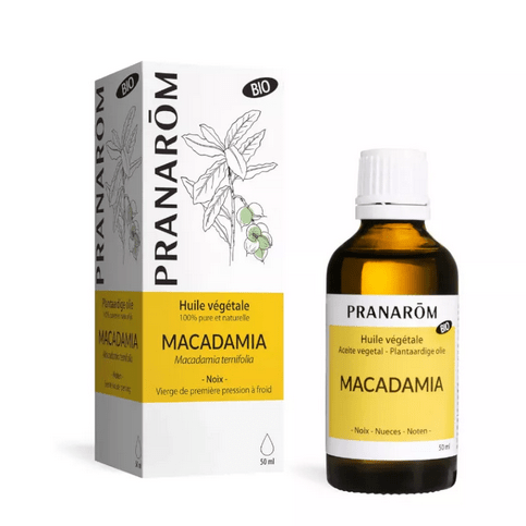 Huile végétale Macadamia BIO 50 ml PRANAROM - TrustMedUSA