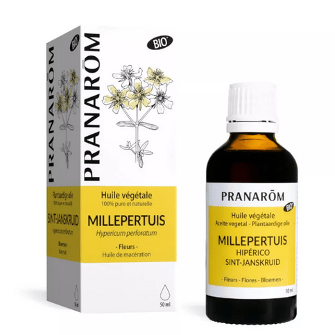 Huile végétale Millepertuis BIO 50 ml PRANAROM - TrustMedUSA