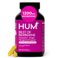 HUM Best of Berberine Supplement 1200mg, Pure Potency for Metabolic Wellness, Gut Health, Pure Berberine Supplements Enhanced - TrustMedUSA