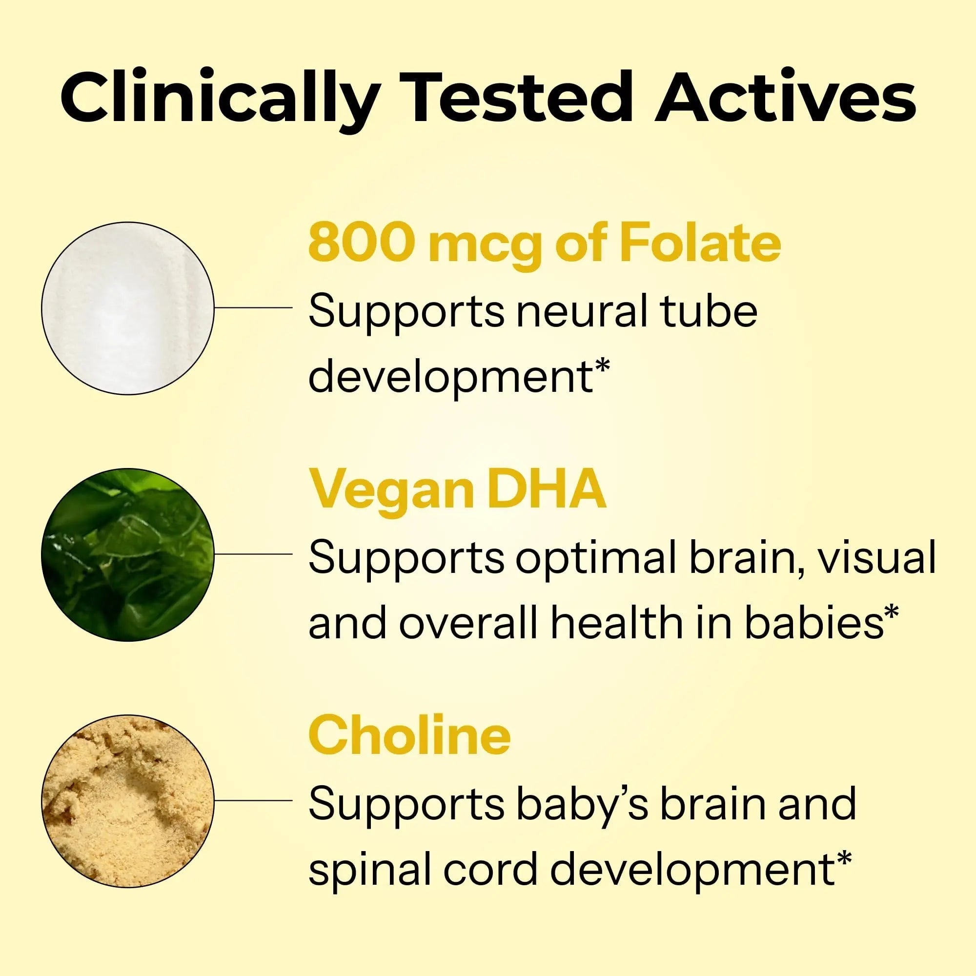 HUM Complete Prenatal Multivitamin for Women with Folate, DHA, and Choline, 23 Nutrients for Daily Support, Gluten Free, Non GMO Supplement for Pre, During, and Post Pregnancy, 30 Vegan Capsules - TrustMedUSA