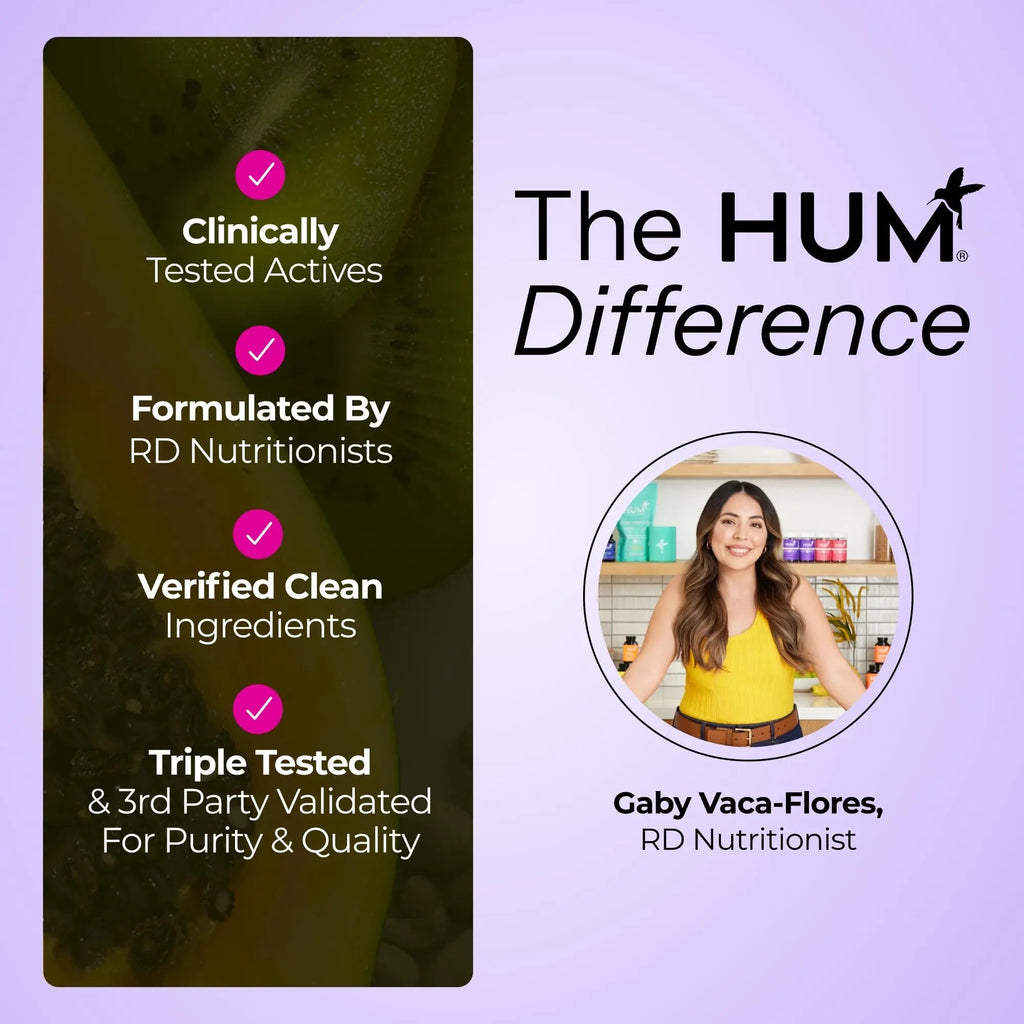 HUM Fan Club Menopause Probiotic Supplement, Estrogen Free Menopause Supplements for Women, Non Hormonal, Supports Energy & Hot Flashes, Grape Seed Extract & Siberian Rhubarb, 30 Vegan Capsules - TrustMedUSA