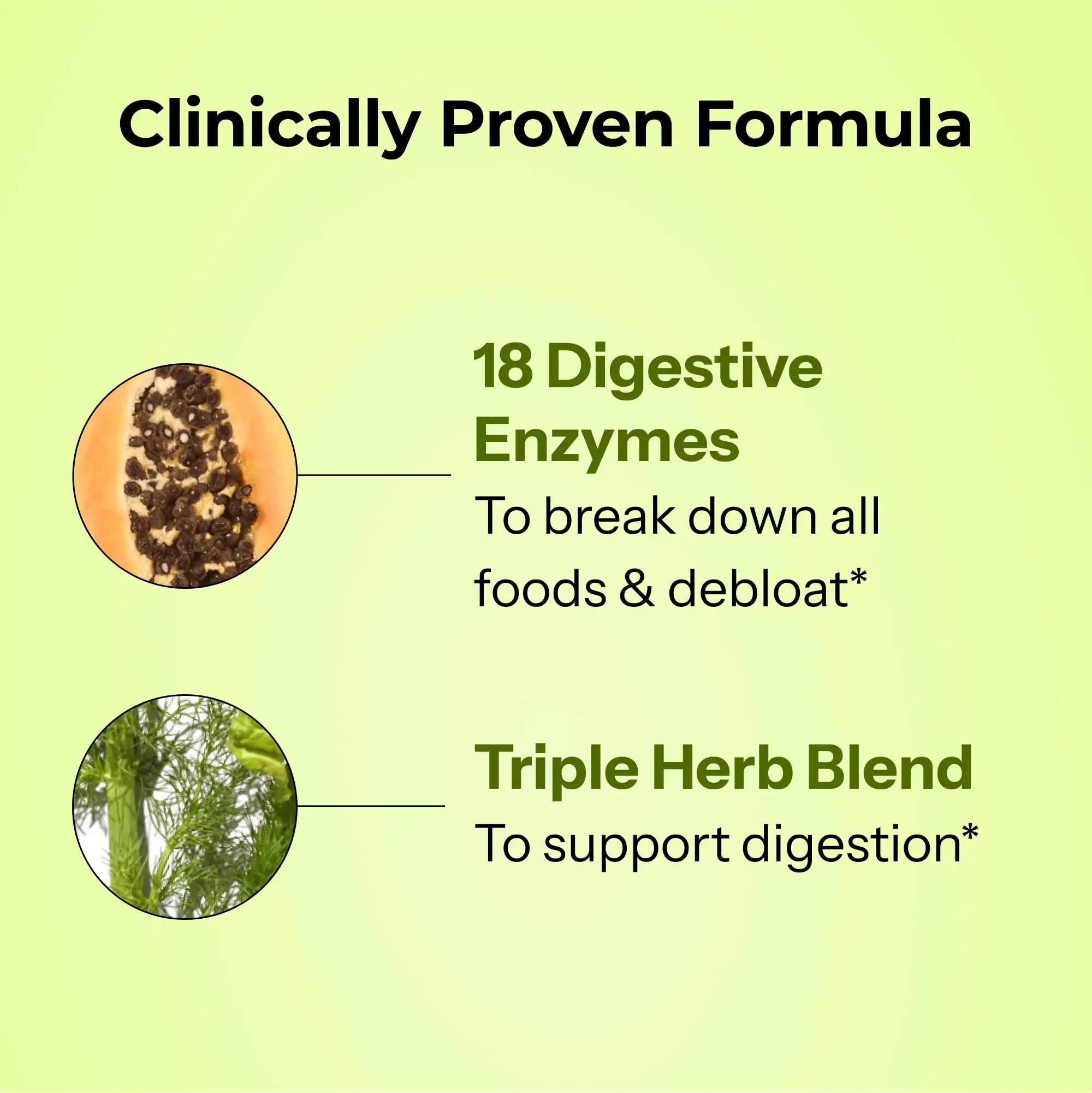 HUM Flatter Me Digestive Enzymes for Women & Men, Digestive Health Bloating Supplement with Ginger & Peppermint Leaf, Fast Acting Anti Bloat Pills Multi Enzyme for Debloating, Vegan, 60 Capsules - TrustMedUSA
