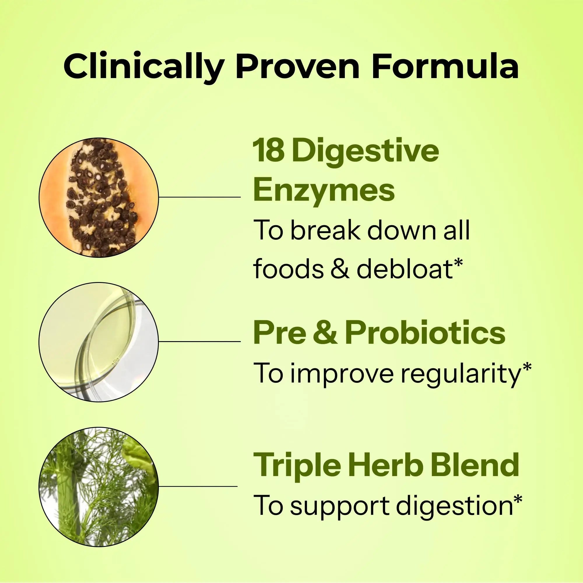 HUM Flatter Me Digestive Enzymes Plus Prebiotics & Probiotics, Digestive Health Bloating Supplement for Women & Men, Fast Acting Anti Bloat Pills Multi Enzyme - TrustMedUSA