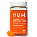 HUM Hyaluronic Glow Hydrating Skin Care Supplement, with Low Molecular Hyaluronic Acid, Vitamin C from Amla Fruit, and Vitamin E, Antioxidant Support for Skin Hydration, Tangerine, 60 Vegan Gummies - TrustMedUSA