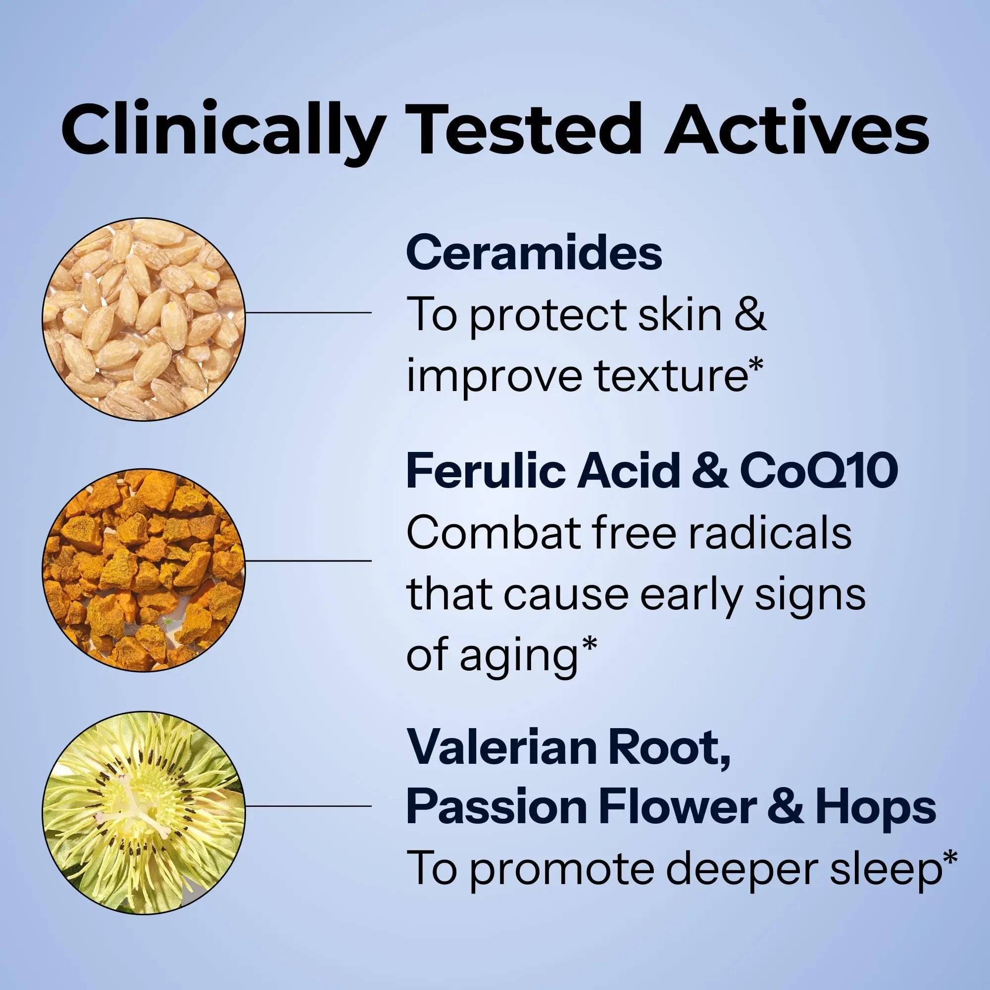 HUM Mighty Night Nighttime Sleep Supplement for Skin Care, CoQ10, Valerian Root & Ferulic Acid to Support Cell Turnover, Skin Vitamins for Women and Men, Overnight Beauty Vitamins, 60 Vegan Softgels - TrustMedUSA