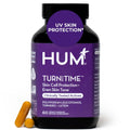 HUM Turn Back Time Turmeric Supplement for Youthful Looking Skin Support with Green Tea Extract, Lutein & Polyphenols, Skin Care Aging & Collagen Support Capsules for Even Tone, 60 Vegan Capsules - TrustMedUSA