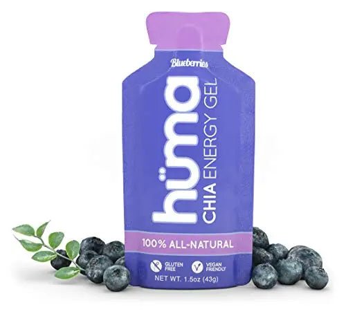 Huma Chia Energy Gel, Blueberries, 12 Gels - Premier Sports Nutrition - TrustMedUSA