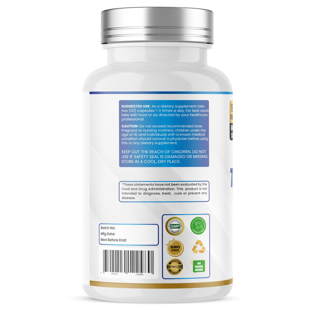 Humming Herbs Tributyrin Complex — 850 mg per Serving (95% Pure, yielding 731 mg Butyrate) with L-Glutamine, Zinc L-Carnosine, FOS & Probiotic Blend (180) - TrustMedUSA