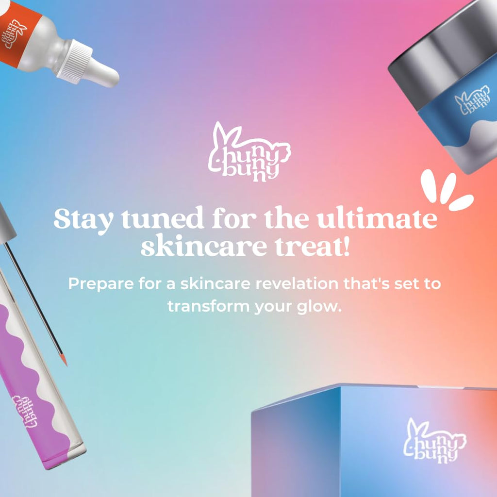 Hunny Bunny Vitamin C Serum for Face - Pure Brightening Dark Spots Sensitive Skin - Ferulic Acid, Niacinamide, L-Ascorbic Acid, Hyaluronic Acid, Vitamins B E, 1 Fl Oz - Maple Wellness Supplements