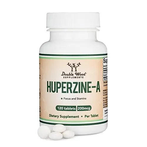 Huperzine A 200mcg (Third Party Tested) Manufactured in The USA, 120 Tablets, Brain - TrustMedUSA