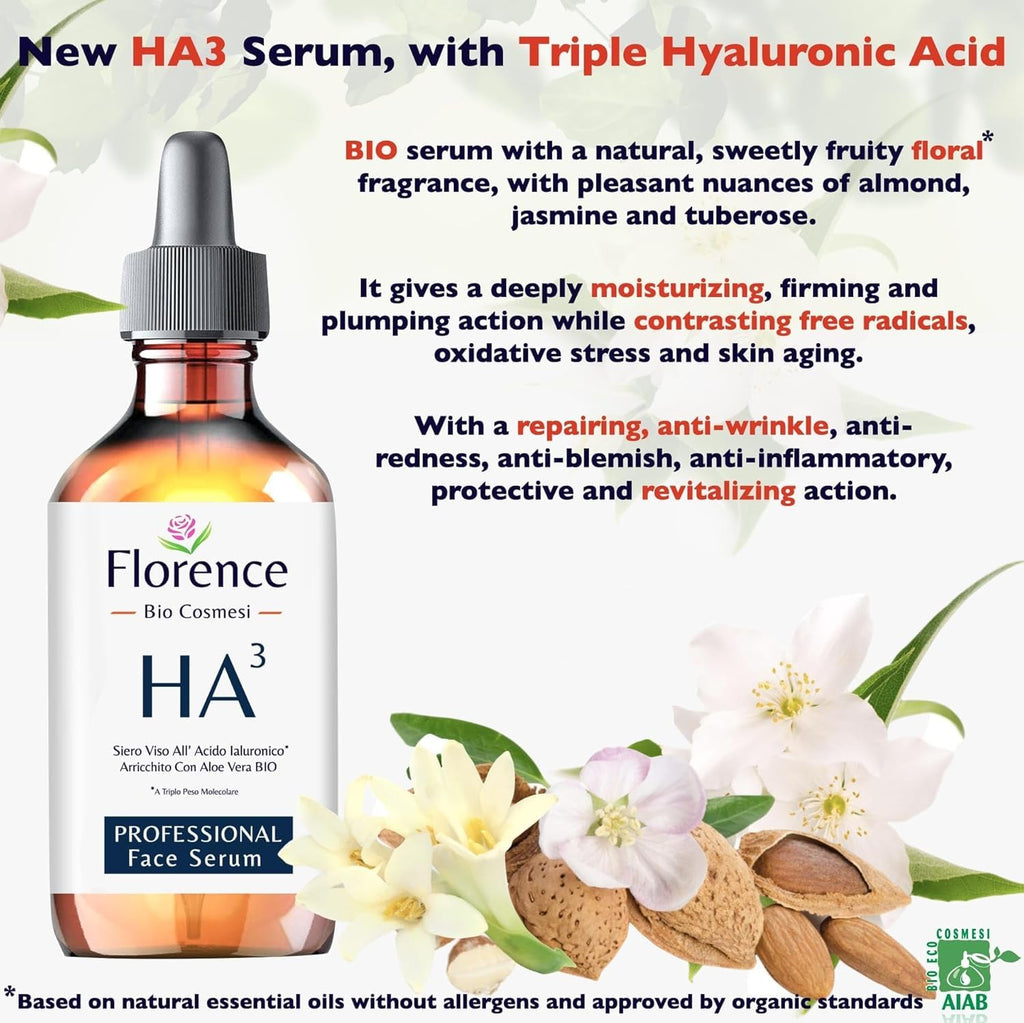 Hyaluronic Acid Serum for Skin – Anti-Aging Moisturizer Face Serum for Brightening, Plumper & Smoother Skin. Non-Greasy, Ultra-Hydrating Niacinamide, B5 & Vitamin C Skin Care Facial Serum, 2 oz - Maple Wellness Supplements