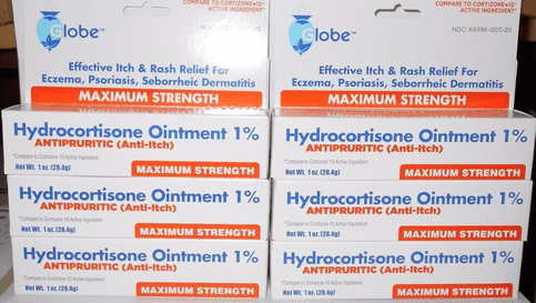 Hydrocortisone Ointment 1% Maximum Strength 1oz Tube - Pack of 6 - TrustMedUSA