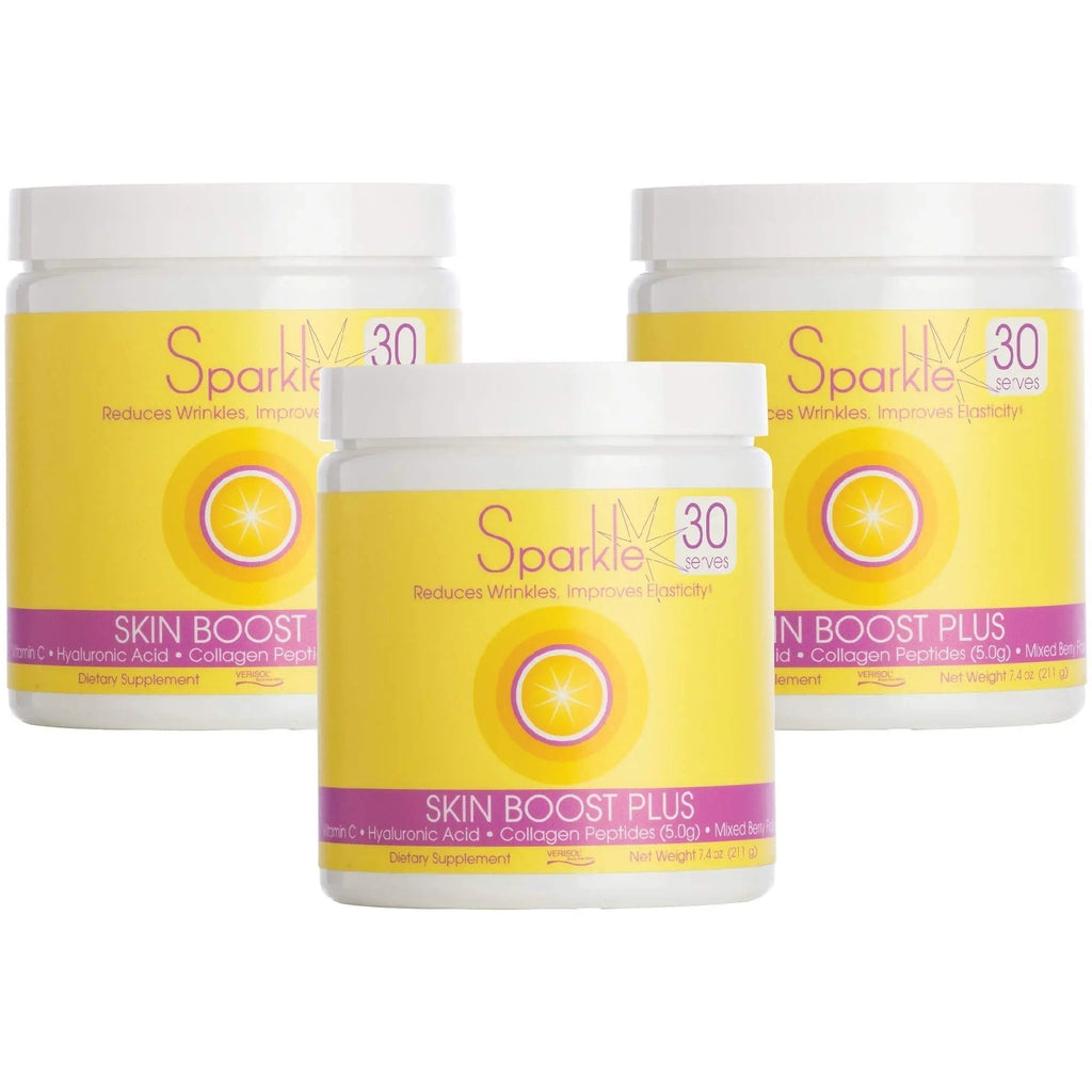 Hydrolyzed Collagen Powder - Sparkle Skin Boost Plus (Tropical Coconut Pineapple) - TrustMedUSA