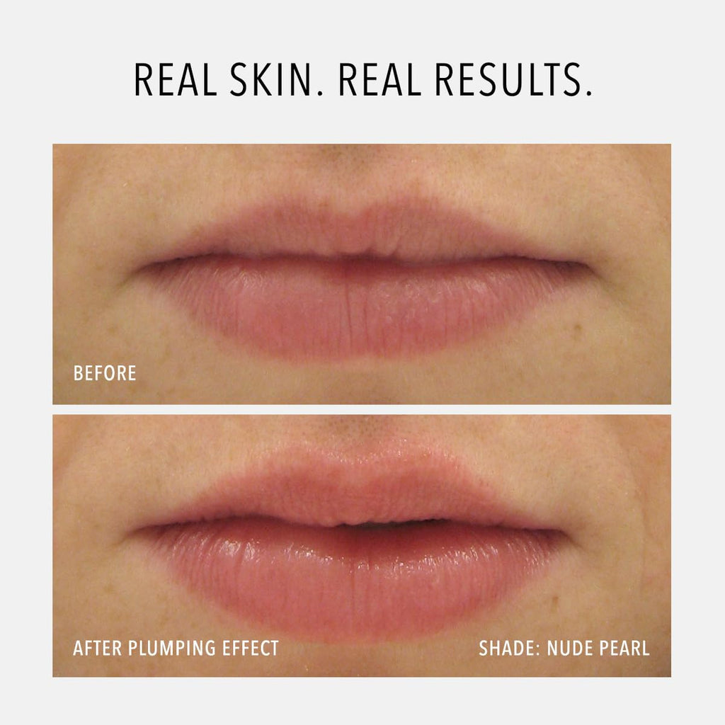 HydroPeptide Perfecting Gloss, Lip Plumping Gloss & Hydrating Treatment, Volumizing Collagen-Boosting Enhancer with Hyaluronic Acid & Peptides, Nude Pearl, 0.13 Ounce - Maple Wellness Supplements