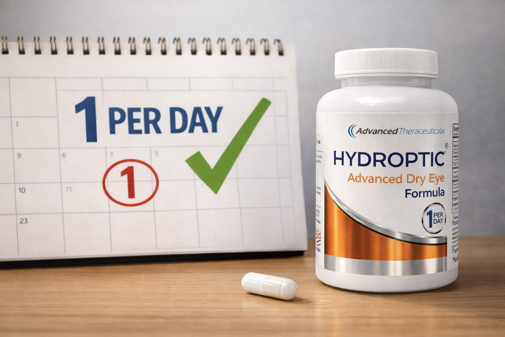 Hydroptic Advanced Dry Eye Formula (One-Per-Day) 180 Day Supply - TrustMedUSA