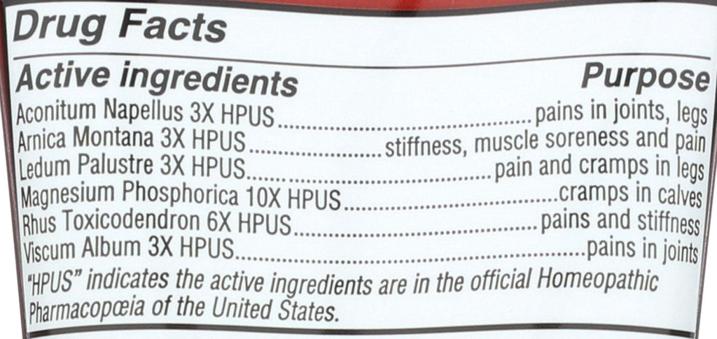 Hylands Homeopathic Leg Cramps - Ointment - 2.5 oz - TrustMedUSA