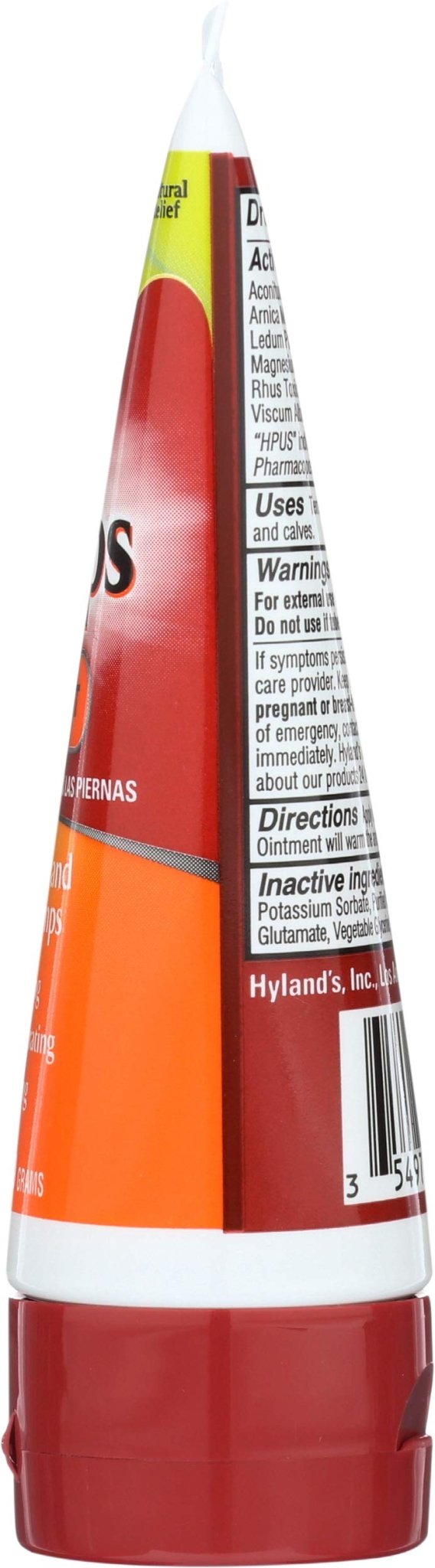Hylands Homeopathic Leg Cramps - Ointment - 2.5 oz - TrustMedUSA