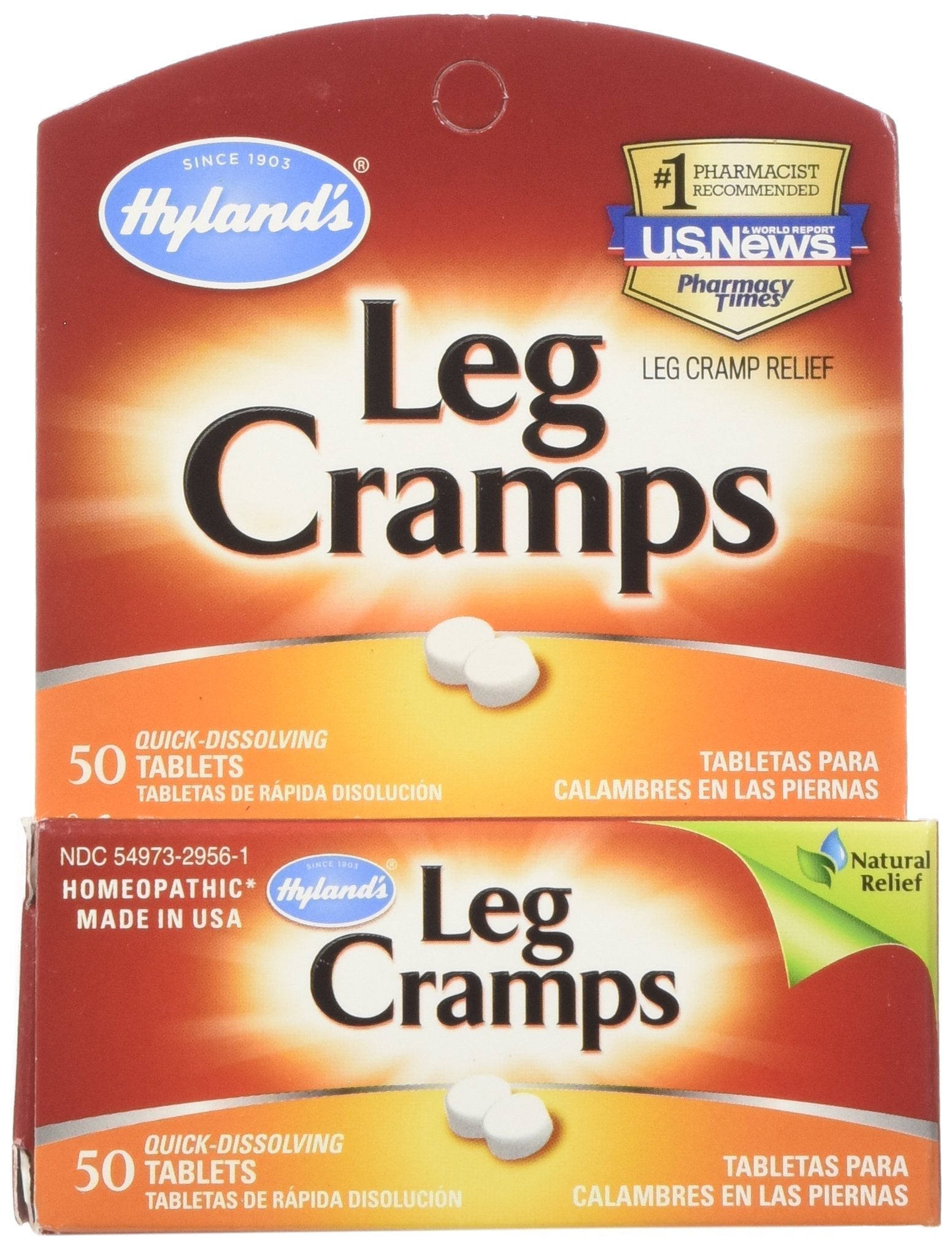 Hyland'S Leg Cramps - 50 Quick Disolving Tablets - TrustMedUSA