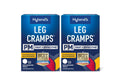 Hyland's Leg Cramps PM, Relief of Nighttime Leg, Calf, and Foot Cramps, 50 Quick-Dissolving Tablets 2-Pack (100 Total) - TrustMedUSA