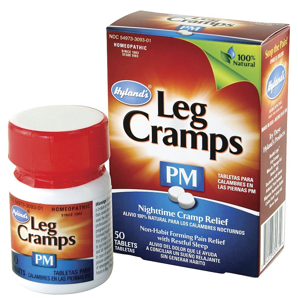Hyland's Leg Cramps PM Tablets, 50 Count (Pack of 2) - TrustMedUSA