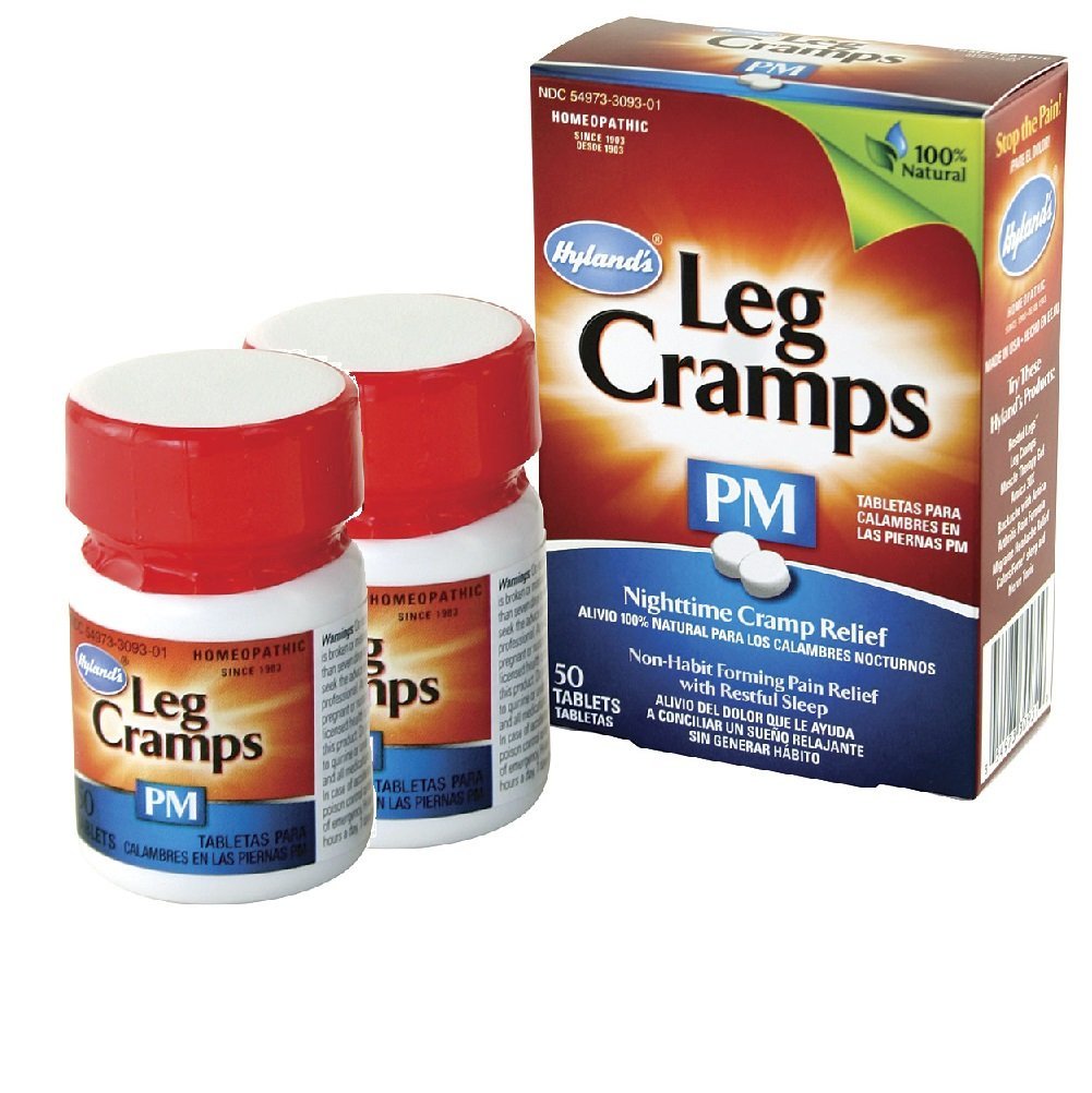 Hyland's Leg Cramps PM Tablets, 50 Count (Pack of 2) - TrustMedUSA