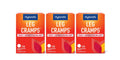Hyland's Leg Cramps, Relief of Leg, Calf, Charley Horses, and Foot Cramps, 100 Quick-Dissolving Tablets 3-Pack (300 Total) - TrustMedUSA