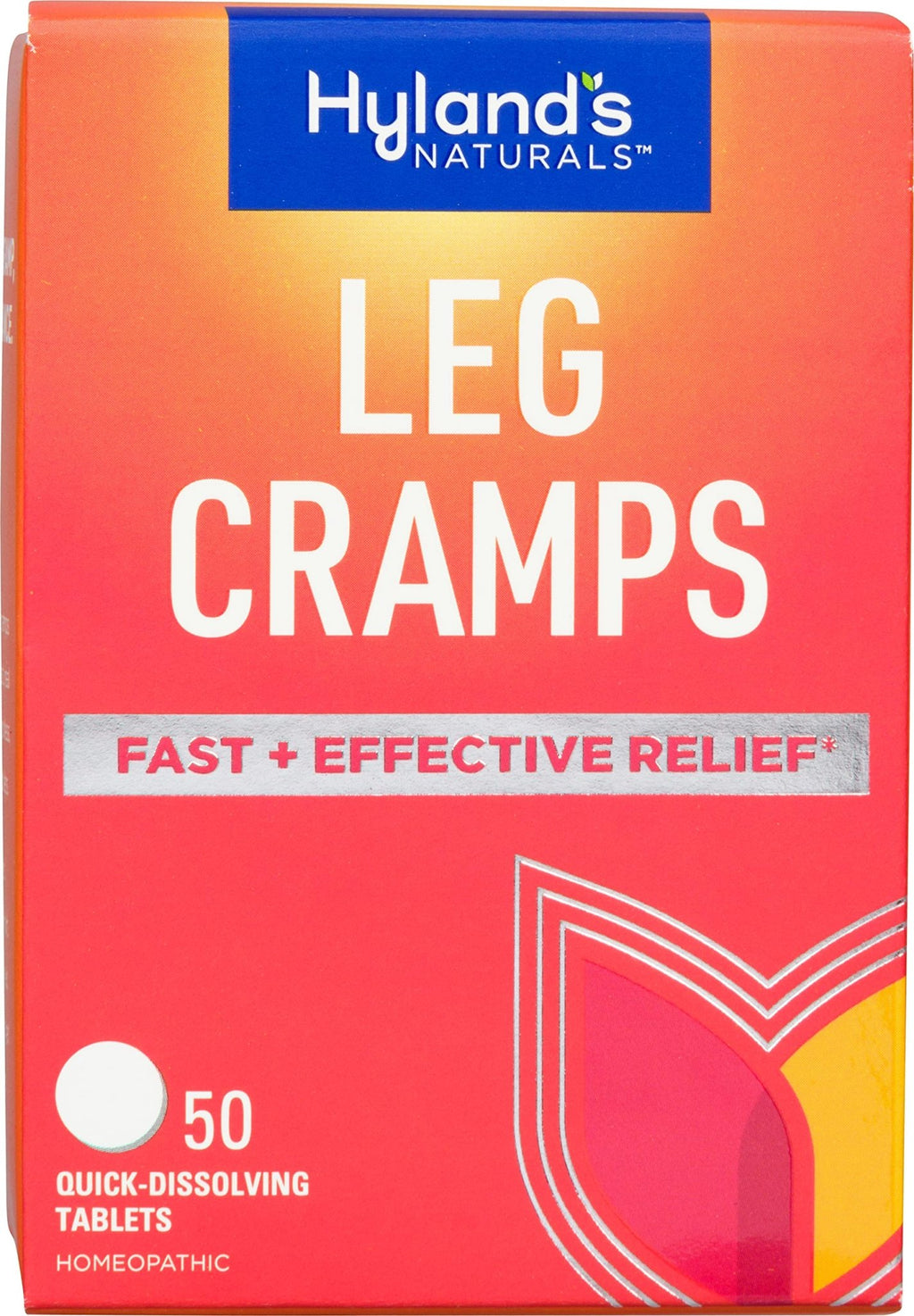 Hyland's Leg Cramps, Relief of Leg, Calf, Charley Horses, and Foot Cramps, 50 Quick-Dissolving Tablets - TrustMedUSA