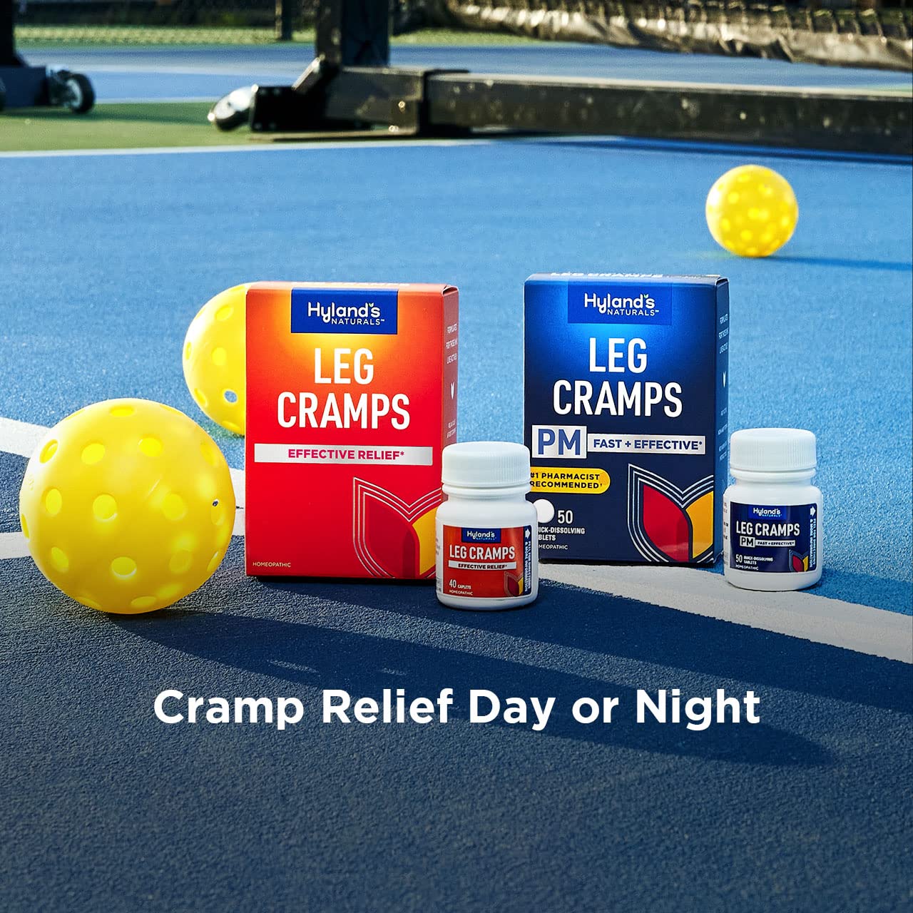 Hyland's Leg Cramps, Relief of Leg, Calf, Charley Horses, and Foot Cramps, 50 Quick-Dissolving Tablets - TrustMedUSA