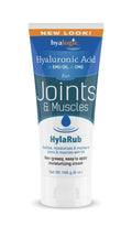 HylaRub HA Joint & Muscle Cream – Hyaluronic Acid Muscle Rub w/Emu Oil & CMO – Non Greasy, Soothes, Moisturizes & Maintains Shoulders, Knees, Back, HIPS & More 6 oz. by Hyalogic - TrustMedUSA