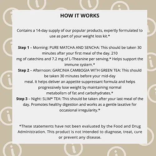 Hyleys 14 Day Weight Loss Tea - 42 Tea Bags (1 Pack), Detox Tea for Cleanse - TrustMedUSA