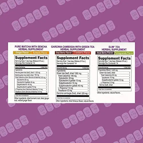 Hyleys 14 Day Weight Loss Tea - 42 Tea Bags (1 Pack), Detox Tea for Cleanse - TrustMedUSA