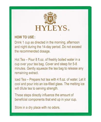 Hyleys Detox Tea 14 Days Kit - 42 Tea Bags - Herbal Supplement - Mother's Mother's Day - TrustMedUSA