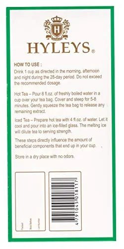 Hyleys Detox Tea for Cleanse - 28 Day Kit - 84 Tea Bags - Gift Gift For Mom For Mom - TrustMedUSA