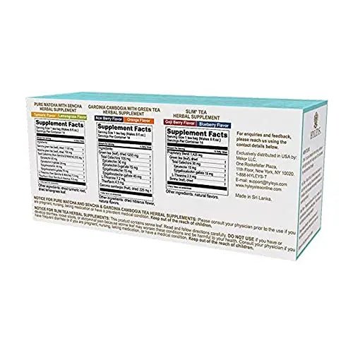 HYLEYS Tea for Cleanse and Weight Loss - New 14 Day Weight Loss Kit - 42 Tea Bags - TrustMedUSA