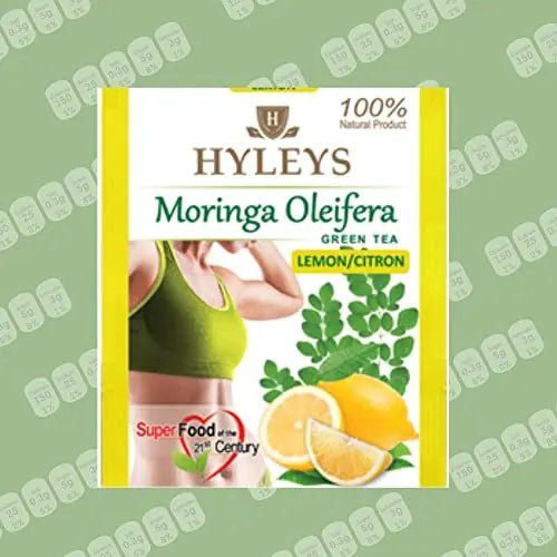 Hyleys Tea Moringa Oleifera with Lemon Flavor - 25 Tea Bags (Miracle Tree Tea) - TrustMedUSA