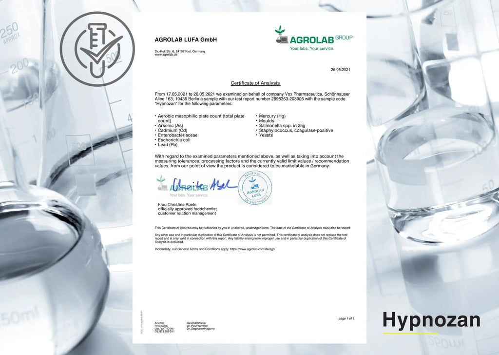 Hypnozan. 60 Easy Nights in Every Pack - 60 Capsules, Just One Before Bed. Natural - TrustMedUSA